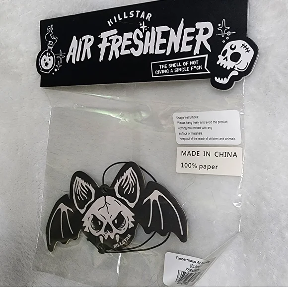 Killstar Fledermaus Vampire Bat Air Freshener - Picture 4 of 4